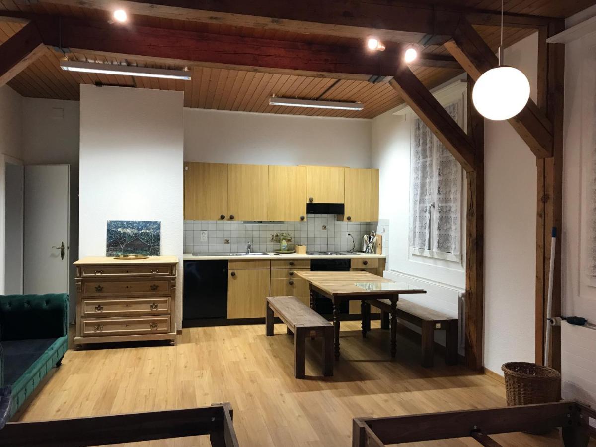 Simple Studio 36M2 In The Center Of Burgdorf Private Parking Small Bathroom 외부 사진